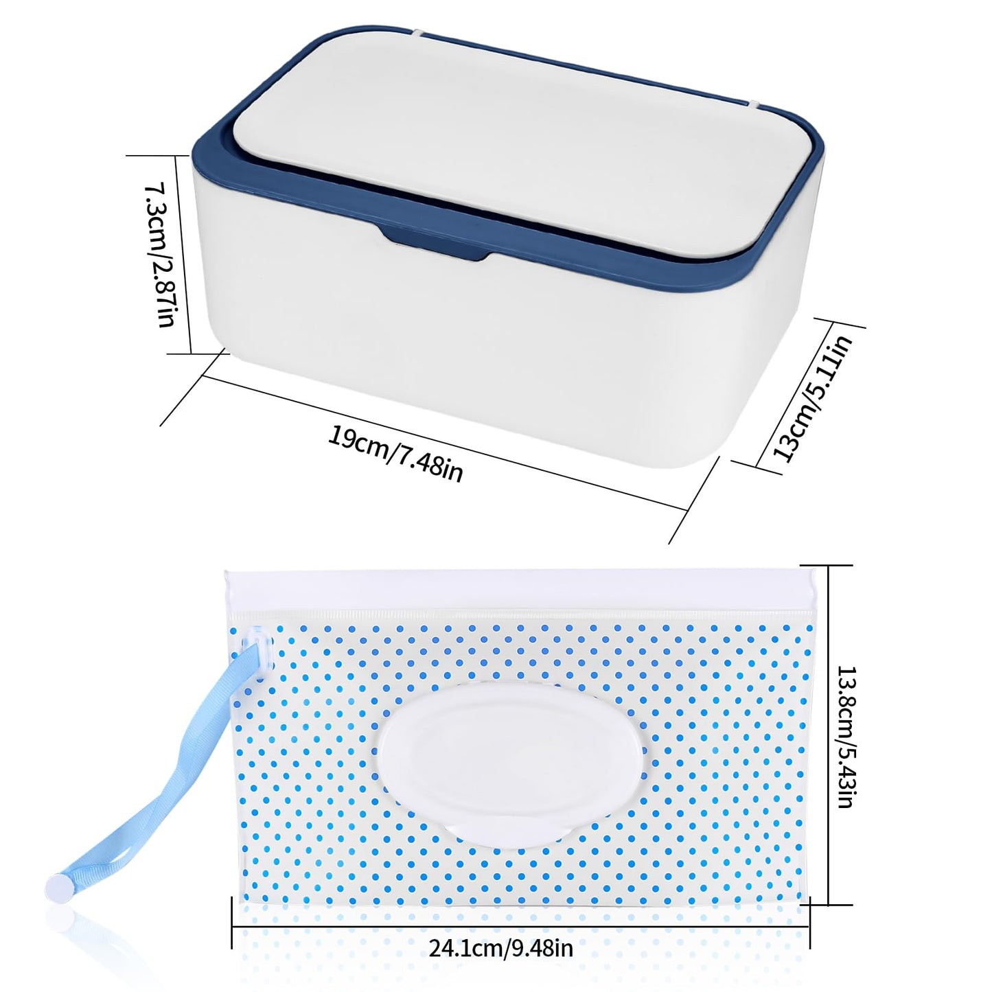 Wet Wipes Dispenser Box, Napkin Storage Holder Container Box, Dustproof Toilet Tissue Paper Box With Lid, Baby Wipes Dispenser F