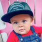 Knuckleheads Baby Hats - Toddler Boy Hats - Infant Sun Hat - Toddler Baseball Hat - Flat Brim Trucker Cap - Baby Boy Hats Beach