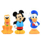 Disney Junior Mickey Mouse Bath Toy Set, Includes Mickey Mouse, Donald Duck, and Pluto Water Toys, Kids Toys for Ages 3 Up by Ju
