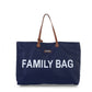 Childhome Family Bag, Navy/White