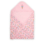 Luvlap Cotton Hooded WrapperBaby Towel For New Born | Big Size 75Cm X 75Cm | Soft, Safe &SkinFriendly | Perfect For Newborns 0