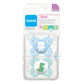 Mam Original Start Newborn Baby Pacifier, Best Pacifier For Breastfed Babies, Sterilizer Case, 0-3 Months, Boy, 2 Count (Pack Of