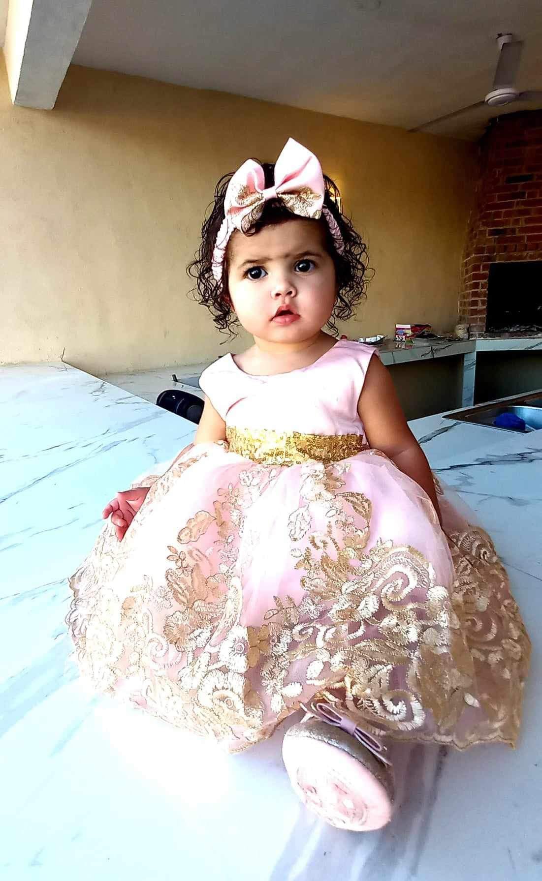 Tuiji Birthday Dresses For Baby Girls Easter Dresses Easter Dresses For Toddler Girls Ist Birthday Dress 3T Pink 100