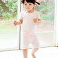 Vaenait Baby Infant Kids Toddler Short Sleeve Sleepwear Pajamas 2Pcs Set Shirring Pink M