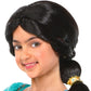 Party City Princess Jasmine Whole New World Costume For Kids, Disney Aladdin, Size Small, Peacock Jumpsuit With Cape
