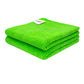 Softspun Microfiber Baby Hand & Face Wipes 30X30 Cms 2 Piece Towel Set, 340 Gsm (Green) Super Soft & Silky For Hand, Face And Bo