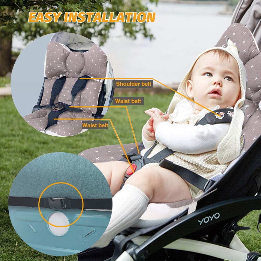 Baby Seat Pad Liner For Stroller-Soft And Breathable