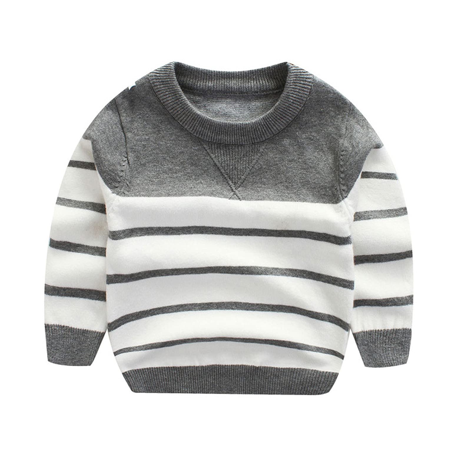 Peecabe Toddler Baby Cable Knit Sweater For Boys Long Sleeve Crewneck – Cutebaby WBBAPB07D5QNV9G