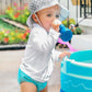 I Play. Baby Ultimate Reusable Snap Swim Diaper, Aqua, 3-6 Months