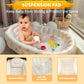 Ekepe Inflatable Baby Bathtub With Built In Pump, Collapsible Safe Baby Bathtub For Newborns And Baby, Non-Slip Travel Mini Swim