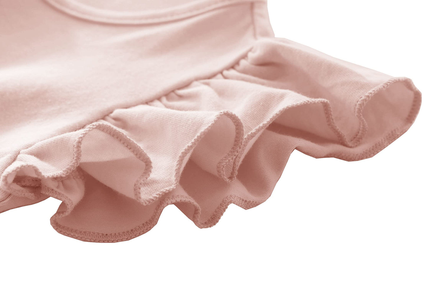 Twkioue Toddler Baby Girl Tutu Tulle Dress Ruffled Sleeve Fluffy Sundress 817 Dark Pink 90