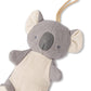 Itzy Ritzy Pacifier & Lovey Set - Natural Rubber Paci With Stuffed Animal Lovey - Detachable Plush Koala Pacifier Holder & Coord