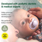 Mam Original Latex Pacifiers, Binky Pacifier For 0-6 Months, Natural Rubber Nipple, Made From Bio-Circular Materials, Easy To Cl