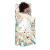 Jumpoff Jo - Extra Long Toddler Nap Mat For Preschool, Daycare And Kindergarten - Sleeping Bag For Kids With Removable Pillow An