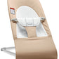 Babybjrn Bouncer Balance Soft, Beige/Gray, Woven/Jersey | 2-In-1 Adjustable Baby Bouncer Seat And Toddler Chair, Newborn To Todd