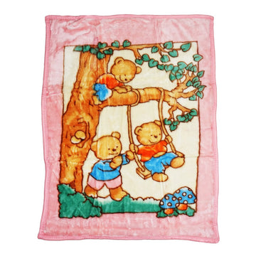 MUREN Newborn Babys Velvet Double Layer Baby Blanket 024 Months