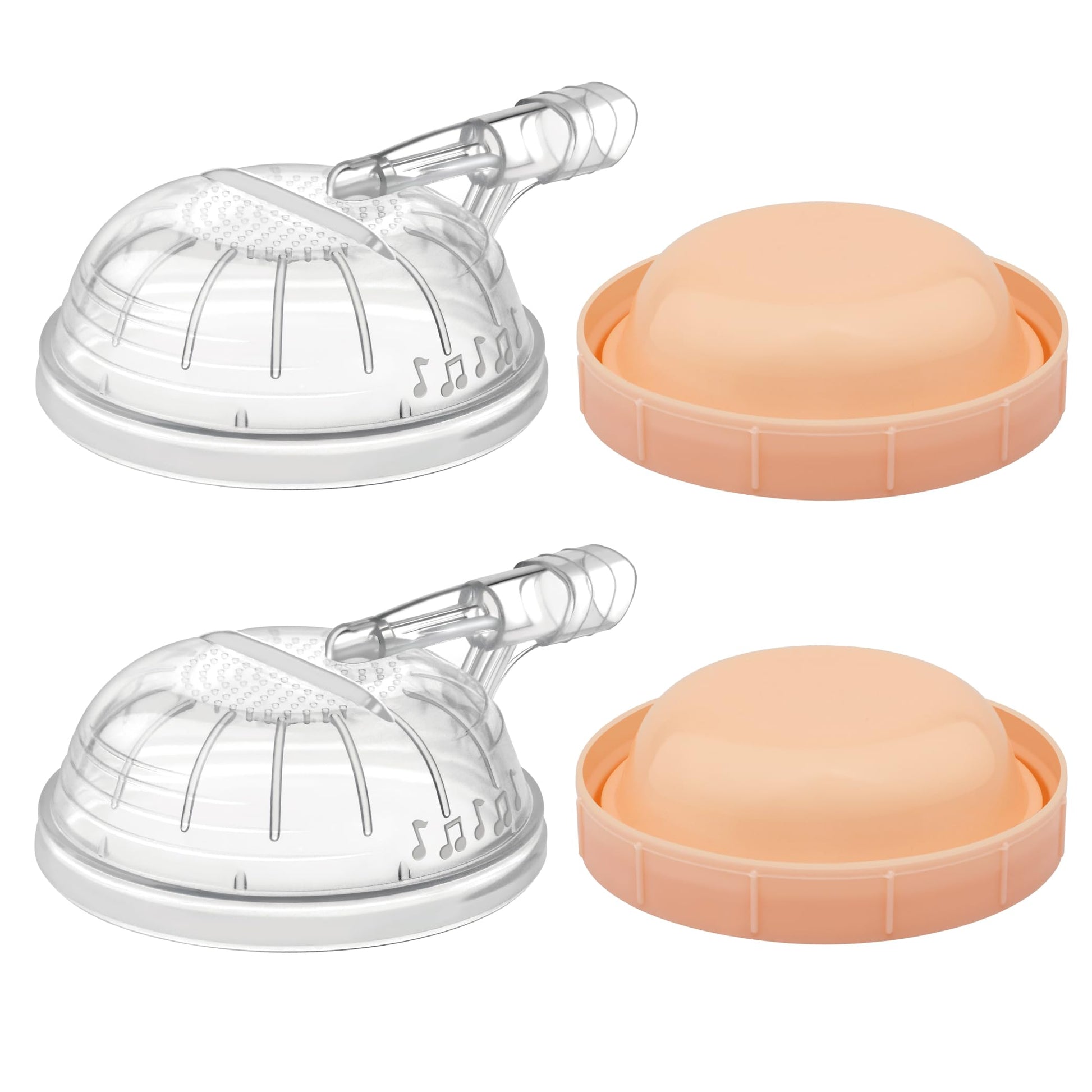 Maymom Pump Parts Compatible with Medela Symphony Breastpump, Not Original Medela Symphony Cap and Membrane Replacement Cap Memb