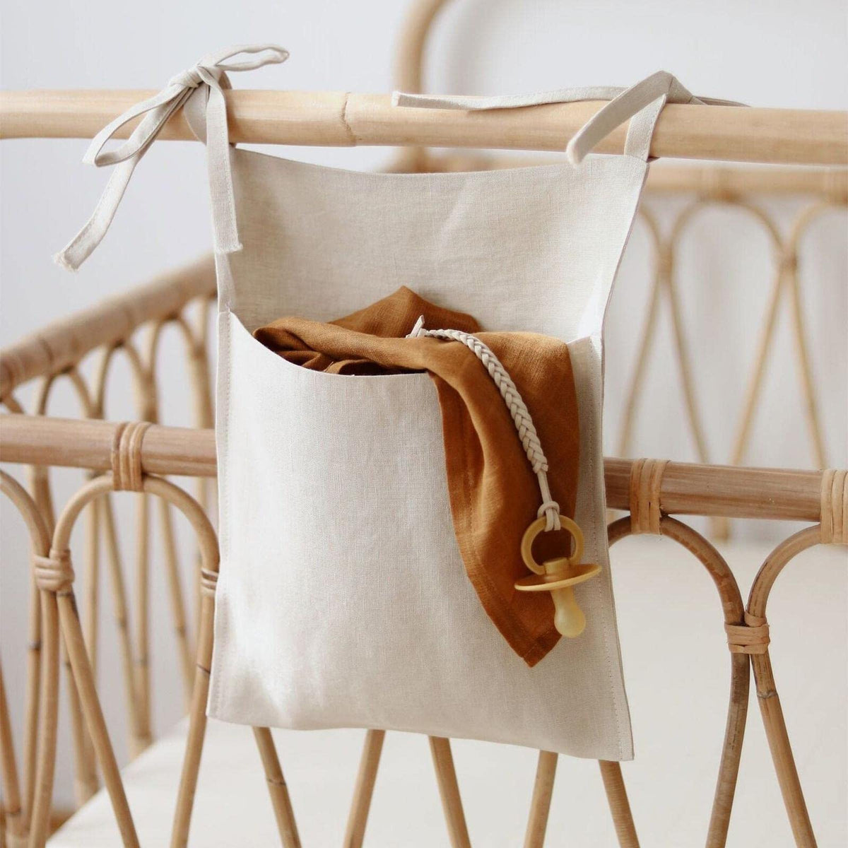 Enakshi Baby Crib Cot Hanging Storage Bag Diaper Storage Toy Diaper Bag Wood|Home & Garden | Household Supplies & Cleaning | Hom
