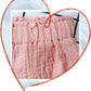 Looly Unisex Baby Girls Boys 3 Pack Cotton Linen Blend Bloomer Shorts (66 (3-6Month), Pink, Color, White)