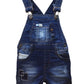 Kidscool Space Baby & Little Girls/Boys Summer Shorts,Adjustable Jean Shortall Overalls,Blue,18-24 Months