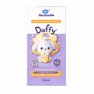 Daffy Baby Lotion | With The Goodness Of Calendula & Allantonin | Paediatrician Tested | With Ph 5.5 | 100Ml