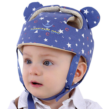 Ocanoiy Baby Infant Toddler Helmet Safety Headguard Head Protective Cushion Cute Children Adjustable Safety Helmet Hat Harnesses