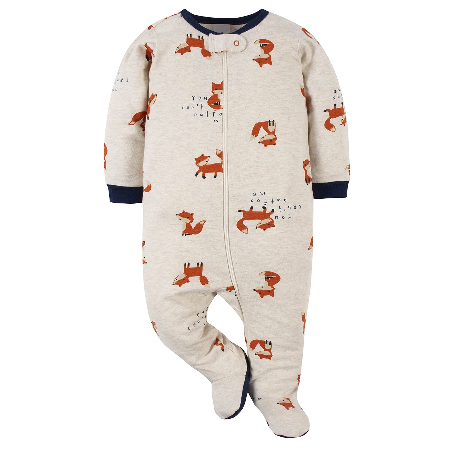 Gerber Baby Boys 2-Pack Sleep 'N Play Blue Fox 0-3 Months