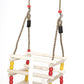 Playberg Wooden Baby Swing With Hanging Ropes, For Babies And Toddlers