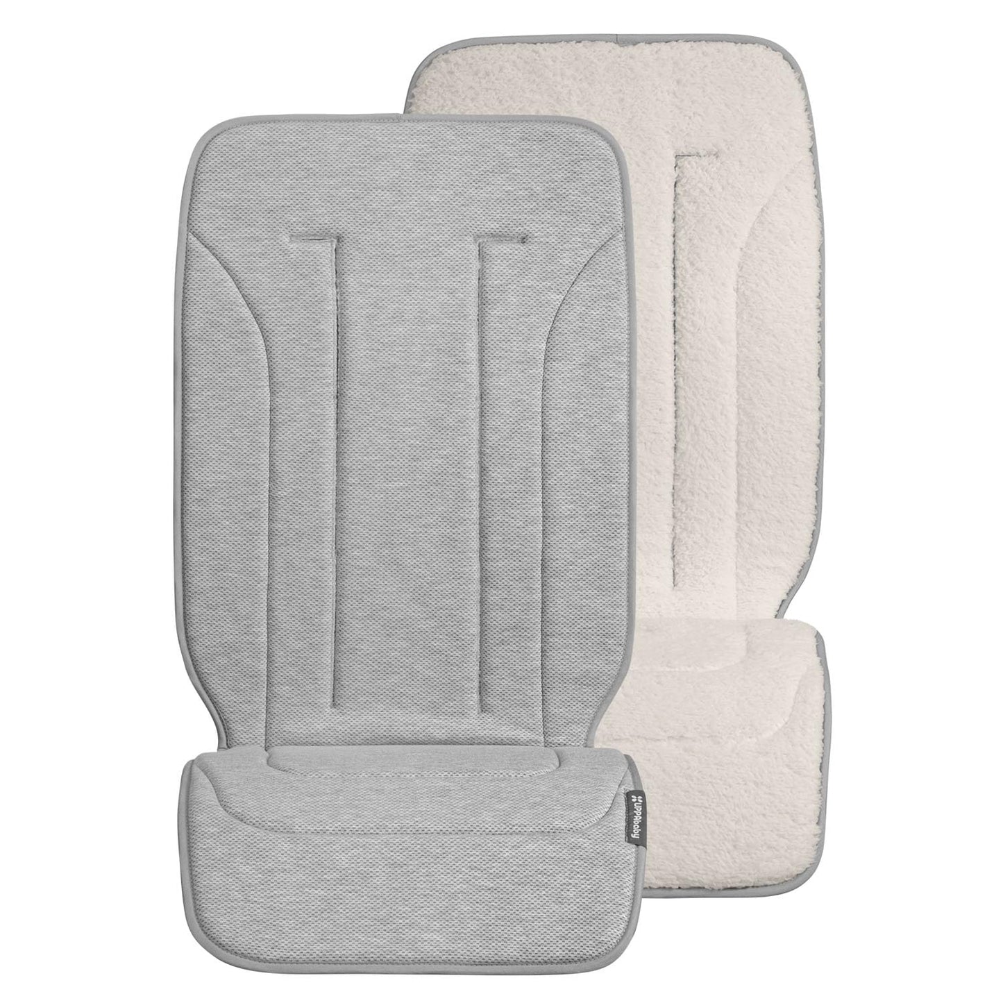 Uppababy Reversible Seat Liner/Water-Resistant And Comfortable/Easy Stroller Attachment/Phoebe (Breathable Light Grey/Cozy Fleec