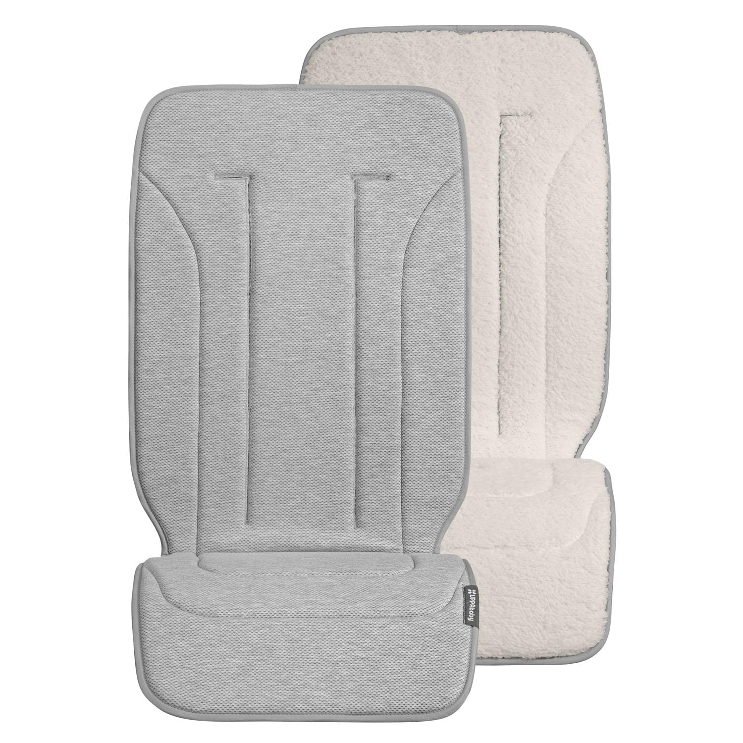 Uppababy Reversible Seat Liner/Water-Resistant And Comfortable/Easy Stroller Attachment/Phoebe (Breathable Light Grey/Cozy Fleec