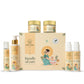 Pure Aura Ayurvedic Baby Wellness Kit | Lotion, Body Wash, Massage Oil, Face Cream, Diaper Rash Cream & Spf 30 Sunscreen | Gentl