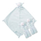 Angel Dear - Blue Lamb, Pair And A Spare Blankie Set, Pack Of 3