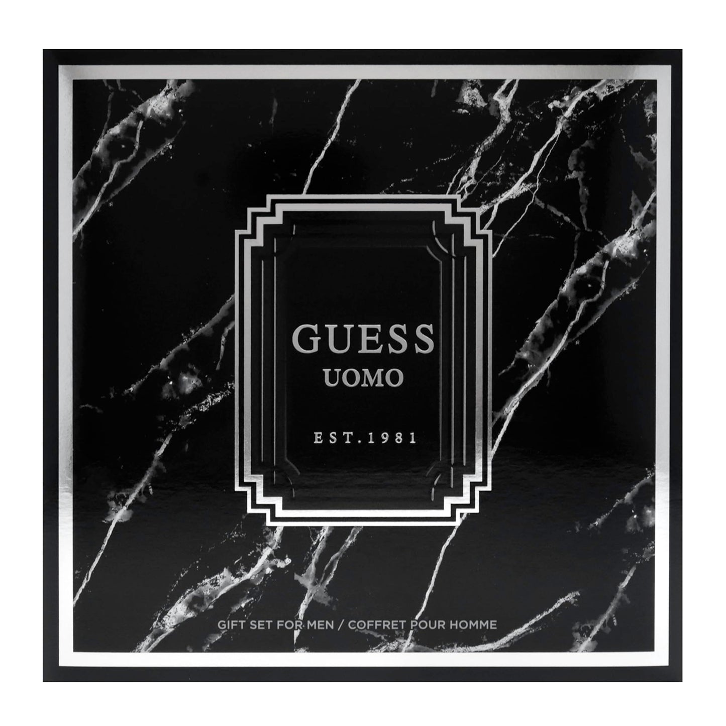 Guess Uomo by Guess for Men - 2 Pc Gift Set 1.7oz EDT Spray, 6oz Deodorizing Body Spray