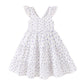 Younger Tree Toddler Baby Girl Dress Summer Outfits Floral Flutter Sleeve Smocked Dress Kids Causal Boho Dresses Clothes (2-3T,