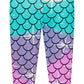 Mermaid Pajamas For Girls Pjs 2 Piece Pjs Set 100% Cotton Toddler Girls Winter Pajamas Long Sleeve Sleepwears Kids Christmas Clo