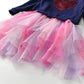Dxton Toddler Baby Girl Fall Dresses Winter Long Sleeve Tutu Party Dresses Lh4560-10T