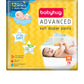 Babyhug Advanced Pant Style Infant Diaper Medium M 76 Pcs