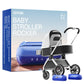 QIVQM Stroller Rocker Adjustable Speed Stroller Rocker Device with Remote Control Bluetooth Connectivity Music Timer Safe Non Sl