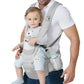 Cherilo Baby Carrier For 0 To 3 Year Baby | Adjustable 4 Carry Positions Baby Carrier | Comfortable Baby Carrying Bag For New Bo