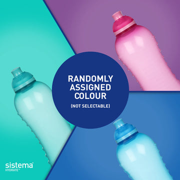 Sistema Twist 'N' Sip Collection Water Bottle, 330 Ml, Assorted Color