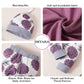 Renotemy Infant Clothes Baby Girl Stuff Long Sleeve Romper Pants Set 0-3 Months Purple