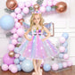 Led Unicorn Dress Sequin Halloween Costumes For Girls Gifts For 5 6 Year Old Birthday Christmas Holloween Party Outfit Light Up