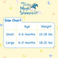 Magic Sleepsuit Baby Merlins Microfleece Baby Swaddle Transition Product - Soft and Cozy Design, Double Zipper for Easy Diaper