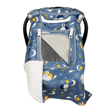 Car Seat Covers For Babies & Newborn Nursing Cover, Multi In 1 Cozy Baby Car Seat Covers-Carseat Canopy, All Seasons Winter Suit