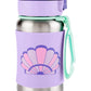Skip Hop Toddler Sippy Cup with Straw, Sparks Stainless Steel Straw Bottle, Seashell