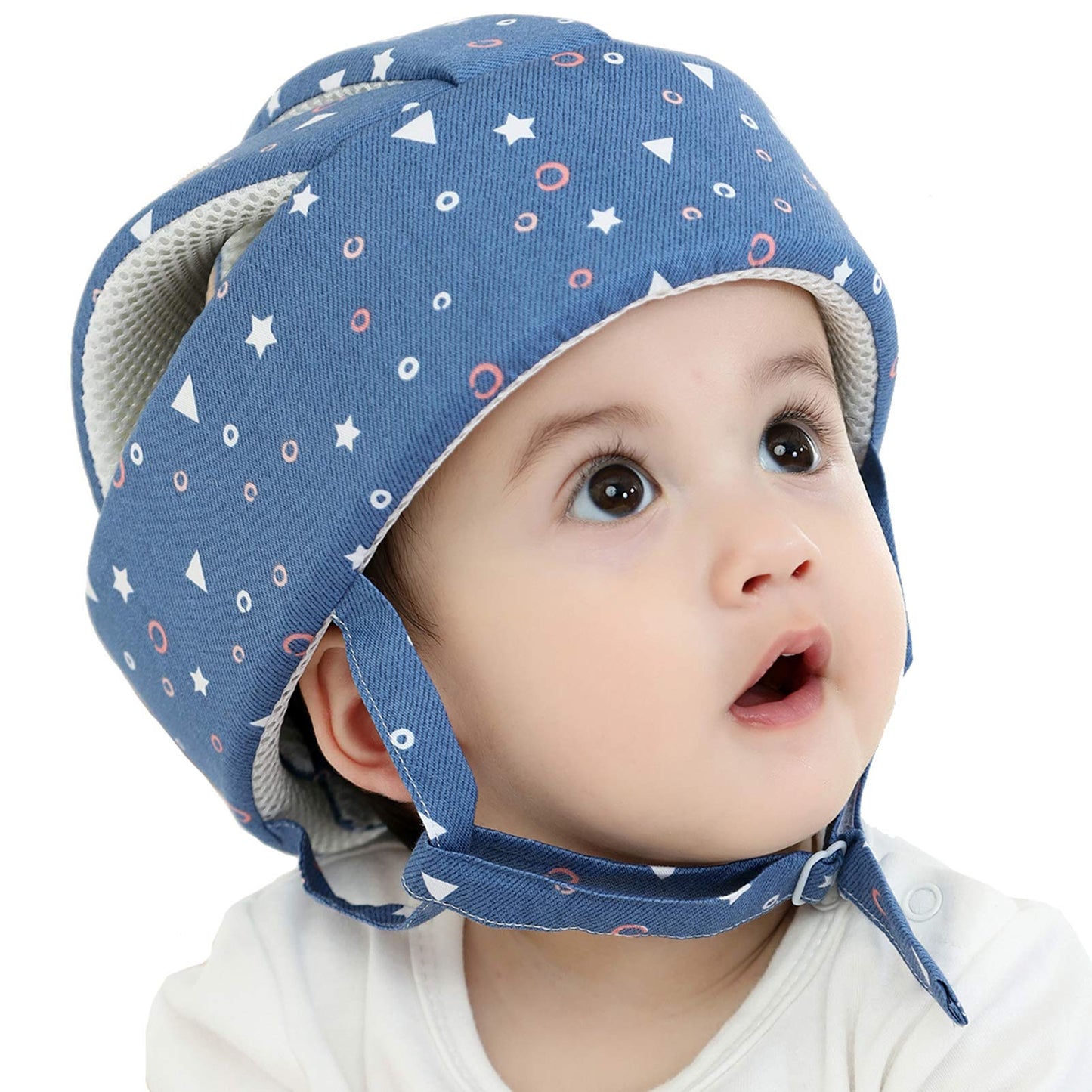 Ocanoiy Baby Helmet Toddler Children Headguard Infant Head Cushion Protective Harnesses Cap Soft Adjustable Kid Hat Head Protect