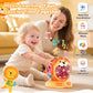 Alphabet Learning Toys for Toddlers 1-2 Year Old, Lion Spin and Sing ABC Letter Interactive Toys with Lights Sound, Musical Educ