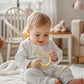 Evoceler Softness Staged Teething Toys (30 Super Soft, 50 Soft, 70 Regular) for Baby Teething Relief - 10 Pcs Pacifier-Grade Sil