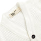 Lilax Baby Boys Basic Long Sleeve V-Neck Classic Knit Cardigan Sweater 6-9 Months Cream