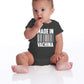 Made In Vachina - Funny Cute Infant Creeper Short Sleeve Bodysuits Infant Funny Baby Romper(Black, Newborn)